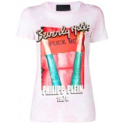 Philipp Plein Printed T-shirt Women 03 Rose / Pink Clothing T-shirts & Jerseys Luxuriant In Design