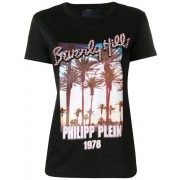 Philipp Plein Printed T-shirt Women 02 Black Clothing T-shirts & Jerseys Top Brands