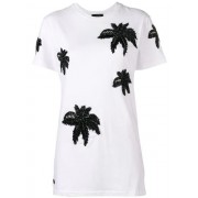 Philipp Plein Palm Tree T-shirt Women 01 White Clothing T-shirts & Jerseys Cheap Sale
