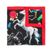 Philipp Plein Jungle Print Foulard Women 02 Black Accessories Scarves Collection