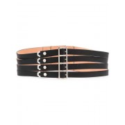 Philipp Plein Multi-buckle Original Belt Women 02 Black Accessories Belts Wholesale Dealer