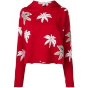 Philipp Plein Aloha Hooded Sweatshirt Women 13 Red Clothing Hoodies Super Quality