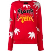 Philipp Plein Aloha Plein Sweatshirt Women 13 Red Clothing Sweatshirts Great Deals