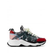 Philipp Plein Colour-block Sneakers Women 17 Leopard Shoes Trainers Official Usa Stockists