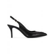 Philipp Plein Decollete Maculate Slingback Pumps Women 02 Black Shoes