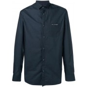 Philipp Plein Plain Button Down Shirt Men 02 Black Clothing Shirts Sale Online