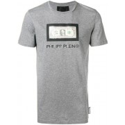 Philipp Plein Dollar Bill Patch T-shirt Men 10 Clothing T-shirts Top Brand Wholesale Online