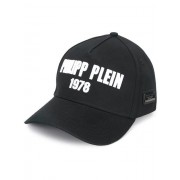 Philipp Plein Logo Hat Men 02 Black Accessories Hats Uk Factory Outlet