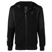 Philipp Plein Hooded Sports Jacket Men 02 Black Clothing Sport Jackets & Wind Breakers Online Here