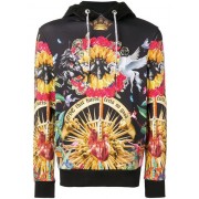 Philipp Plein Jungle Print Hoodie Men 02 Black Clothing Hoodies Most Fashionable Outlet