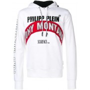 Philipp Plein Scarface Hoodie Women 01 White Clothing Hoodies Hot Sale