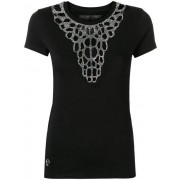 Philipp Plein Embellished T-shirt Women 02 Nero Clothing T-shirts & Jerseys Elegant Factory Outlet