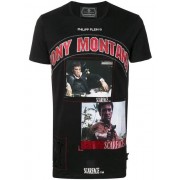 Philipp Plein Scarface T-shirt Men 02 Black Outlet Enjoy Great Discount