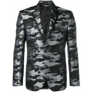 Philipp Plein Camouflage Blazer Men 5010 Camou/grey Clothing Blazers Timeless