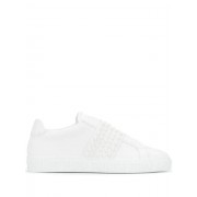 Philipp Plein Star Studded Sneakers Men 01 White Shoes Low-tops Best-loved