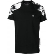Philipp Plein Contrast Sleeve T-shirt Men 02 Black Clothing T-shirts Available To Buy Online