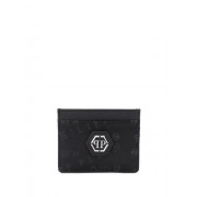 Philipp Plein Pp Logo Card Holder Men 02 Black Accessories Wallets & Cardholders Official Usa Stockists