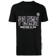 Philipp Plein Printed T-shirt Men 0201 Black / White Clothing T-shirts Cheapest Online Price