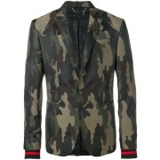 Philipp Plein Army Structured Blazer Men 50 Camouflage Clothing Blazers Luxury Fashion Brands