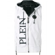 Philipp Plein Logo Gilet Men 01 White Clothing Waistcoats & Gilets Reliable Supplier