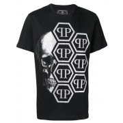 Philipp Plein Skull T-shirt Men 0270 Black/silver Clothing T-shirts Retail Prices