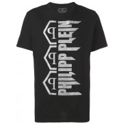 Philipp Plein Platinum Cut Rock T-shirt Men 02 Black Clothing T-shirts Wholesale Dealer