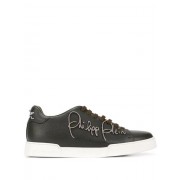 Philipp Plein Low-top Logo Sneakers Men 65 Military Shoes Low-tops 100% High Quality