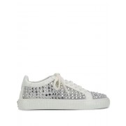 Philipp Plein Low-top Crystal Sneakers Women 01 White Shoes Trainers Outlet Seller