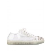 Philipp Plein Low-top Crystal Sneakers Women 01 White Shoes Trainers Worldwide Shipping
