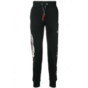 Philipp Plein Skull Track Pants Men 02 Black Clothing Authentic Usa Online