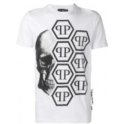Philipp Plein Skull T-shirt Men White 01 Clothing T-shirts Retail Prices
