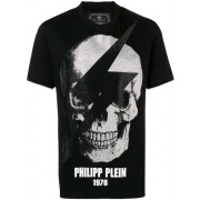 Philipp Plein Thunder T-shirt Men 02 Black Clothing T-shirts Wide Varieties