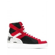 Philipp Plein Embellished Hi-top Sneakers Men 2 Shoes Hi-tops Low Price Guarantee