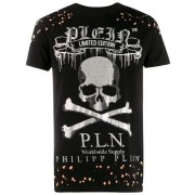 Philipp Plein Printed T-shirt Men 02 Black Clothing T-shirts Usa Cheap Sale