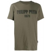 Philipp Plein Logo T-shirt Men 65 Military Clothing T-shirts Top Brands