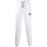 Philipp Plein Statement Track Pants Men 01 White Clothing Online Retailer