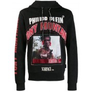 Philipp Plein Scarface Hoodie Men 02 Black Clothing Hoodies Online Here