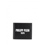 Philipp Plein French Bi-fold Wallet Men 02 Black Accessories Wallets & Cardholders No Sale Tax