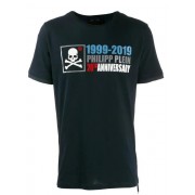 Philipp Plein Platinum Cut Anniversary 20th T-shirt Men 24 Navy Clothing T-shirts