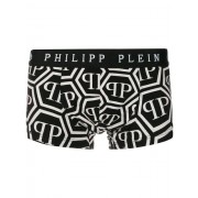 Philipp Plein Pp Logo Boxers Men 02 Black Clothing Briefs & Lowest Price