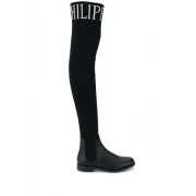 Philipp Plein Sock Boots Women 02 Black Shoes Fantastic
