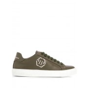 Philipp Plein Lo-top Sneakers Women 05 Green Shoes Trainers Fabulous Collection