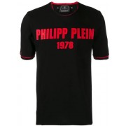 Philipp Plein Logo Platinum Cut T-shirt Men 02 Black Clothing T-shirts High-tech Materials
