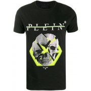 Philipp Plein Skull T-shirt Men Black Clothing T-shirts Official Supplier