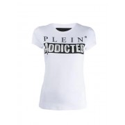 Philipp Plein Logo T-shirt Women 01 White Clothing T-shirts & Jerseys Delicate Colors