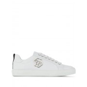 Philipp Plein Logo Plaque Sneakers Women White Shoes Trainers Cheapest Price