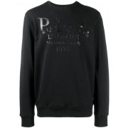 Philipp Plein Embossed Logo Sweatshirt Men 02 Black Clothing Sweatshirts Fantastic