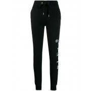 Philipp Plein Logo Print Track Pants Women 02 Black Clothing Best-loved