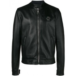 Philipp Plein Original Moto Jacket Men 02 Black Clothing Leather Jackets Pretty And Colorful