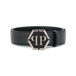 Philipp Plein Logo Buckle Belt Men 02 Black Accessories Belts Popular